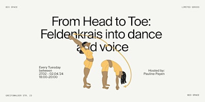 Primaire afbeelding van From Head to Toe: Feldenkrais into dance and voice