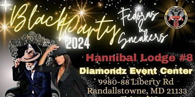 Primaire afbeelding van 2024 Hannibal Lodge #8 Black Party