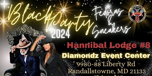 Image principale de 2024 Hannibal Lodge #8 Black Party