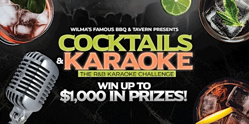 Imagen principal de Cocktails & Karaoke: The R&B Karaoke Challenge