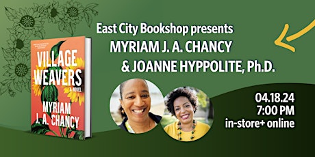 Hybrid Event: Myriam J. A. Chancy, The Village Weavers, w/ Joanne Hyppolite