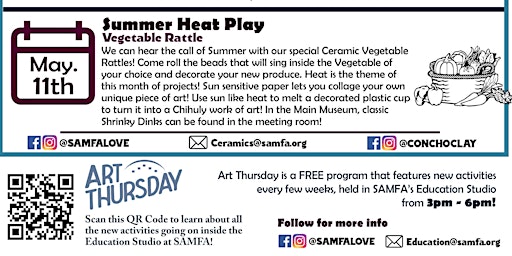 Image principale de Family Clay Day: Summer Heat Play