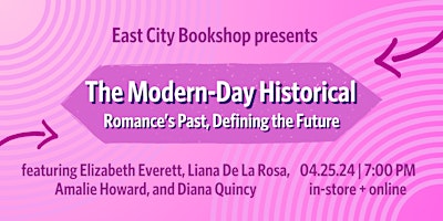 Image principale de The Modern-Day Historical: Romance's Past, Defining the Future