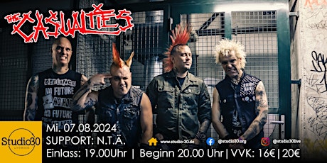 THE CASUALTIES + N.T.Ä. | Saarbrücken