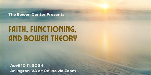 Hauptbild für Faith, Functioning, and Bowen Theory