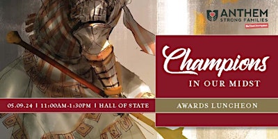 Image principale de Champions in our Midst Awards Luncheon
