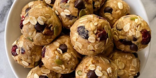 Imagen principal de UBS VIRTUAL Cooking Class: Chocolate, Coconut & Peanut Butter Energy Bites