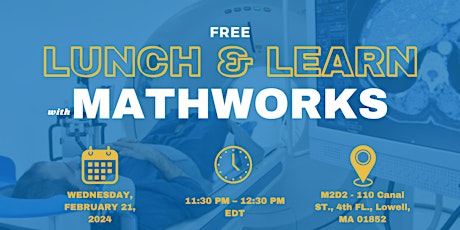 Lunch and Learn with MathWorks primary image