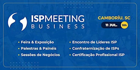 ISP Meeting | Camboriú, SC