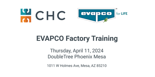 Imagem principal de EVAPCO Factory Training