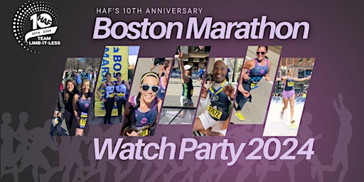 Image principale de HAF 2024 Boston Marathon Watch Party