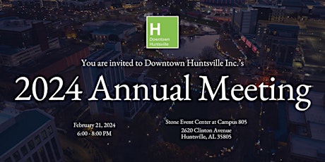 2024 DHI Annual Meeting and Downtown Awards primary image