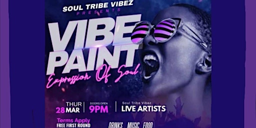 Primaire afbeelding van Vibe & Paint Expressions Of The Soul