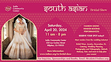 ICC SOUTH ASIAN BRIDAL SHOW primary image