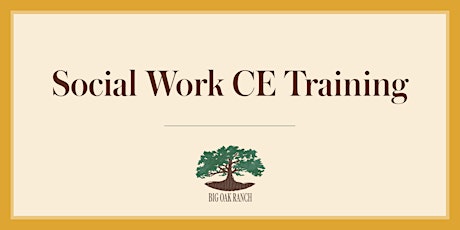 Social Work CE Training