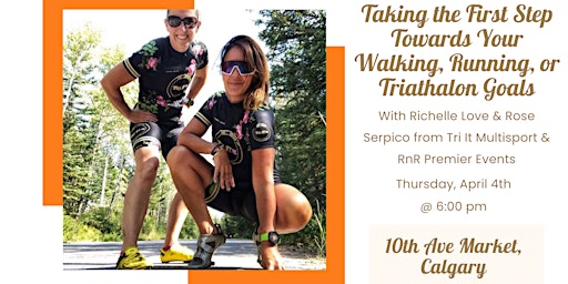 Imagem principal do evento Taking the First Step Towards Your Walking, Running or Triathlon Goals