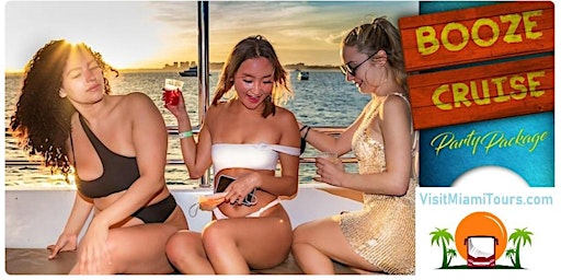 Primaire afbeelding van BEST MIAMI BOOZE CRUISE PARTY PACKAGE