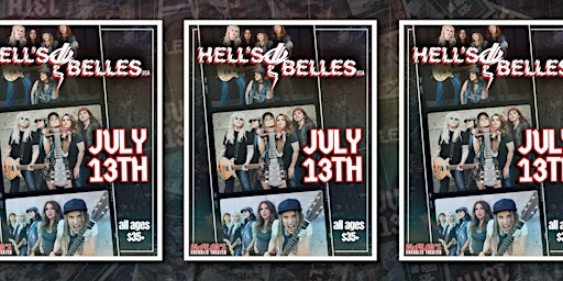 Imagem principal do evento Hell's Belles - AC/DC Tribute