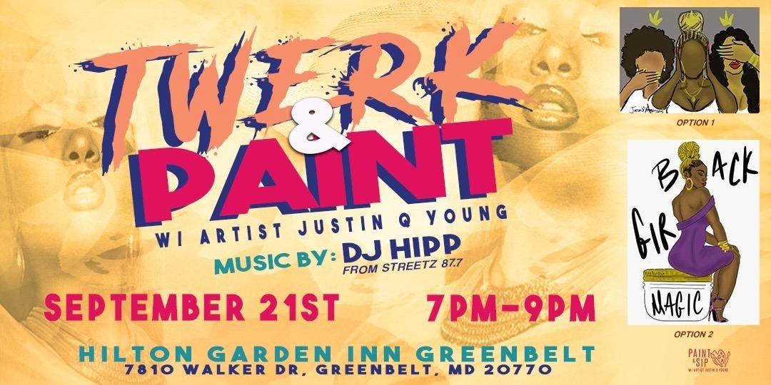 Twerk Paint Greenbelt Md 21 Sep 2019