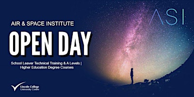 Imagen principal de Air & Space Institute (ASI) Open Day Newark