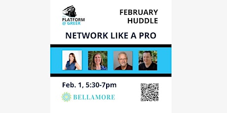The Platform at Greer Huddle - Network Like A Pro primary image