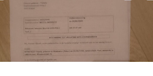 Imagen principal de Abusive Behaviour Of Magistrates Targeting Residential Areas In Brussels