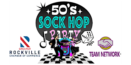 Team Network and Rockville Chamber 50's Sock Hop Party