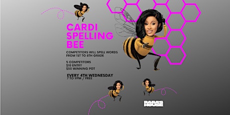 Cardi Spelling Bee-An Adult Spelling Bee