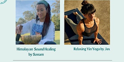 Yin and Reiki Journey through Sound: with Jax and Sonam primary image