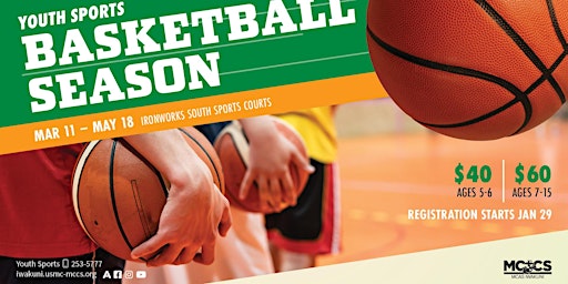 Youth Sports Basketball Season primary image