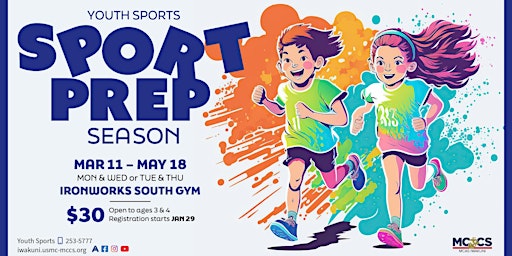 Youth Sports Spring Sport Prep primary image