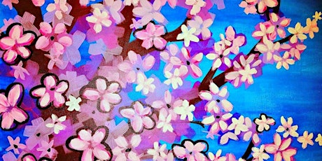 IN-STUDIO CLASS Burst of Blossoms Sat March 30th 3pm $35 primary image
