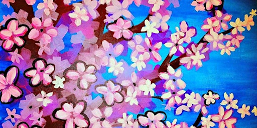 IN-STUDIO CLASS Burst of Blossoms Sat March 30th 3pm $35  primärbild