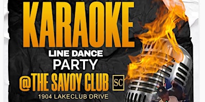 Karaoke Line Dance Party primary image