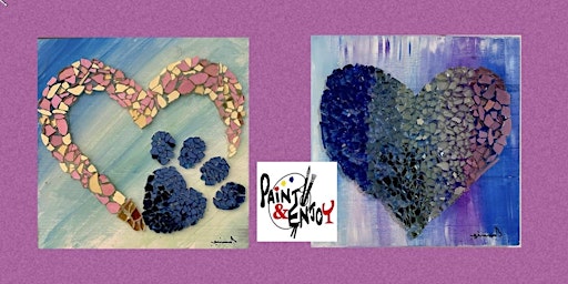 Paint and Enjoy at Isaac’s West York “Glass Heart”” primary image