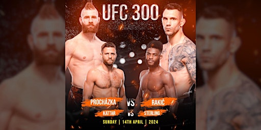 Imagem principal do evento UFC  300 | Madd Hatter Hoboken