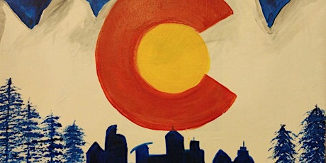 IN-STUDIO CLASS Colorado Flag  Sat. March 23rd 7pm $40 primary image