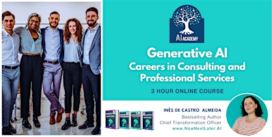 Image principale de Generative AI Careers in Consulting and Professional Services