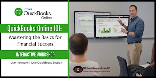 Imagem principal do evento QuickBooks Online 101: Mastering the Basics for Financial Success