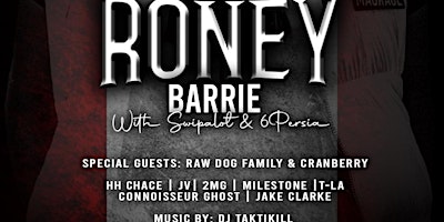 Immagine principale di RONEY Live @ The Queens Hotel - BARRIE 