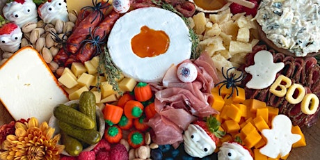 Imagen principal de CharBOOterie & Sip: Halloween Themed Charcuterie Class @ The Depot (21+)