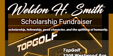 Weldon H Smith Scholarship Fundraiser