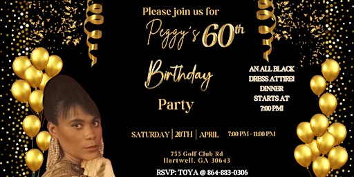 Imagem principal de Peggy's 60th Birthday Bash