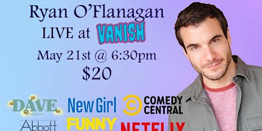 Imagem principal do evento Ryan O'Flanagan LIVE at Vanish Beer