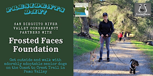 President's Day partner walk with SDRVC and Frosted Faces Foundation! primary image