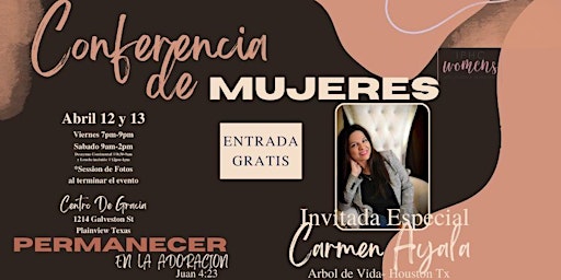 Hauptbild für Conferencia de Mujeres 2024