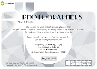 Meet & Mingle with Photographers primary image