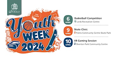 Imagem principal do evento Youth Week 2024 Skate Clinic