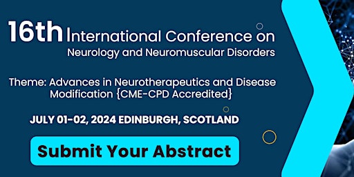 16th International Conference on  Neurology and Neuromuscular Disorders primary image