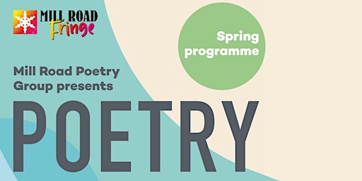 Hauptbild für Mill Road Poetry Thursdays – May 2024